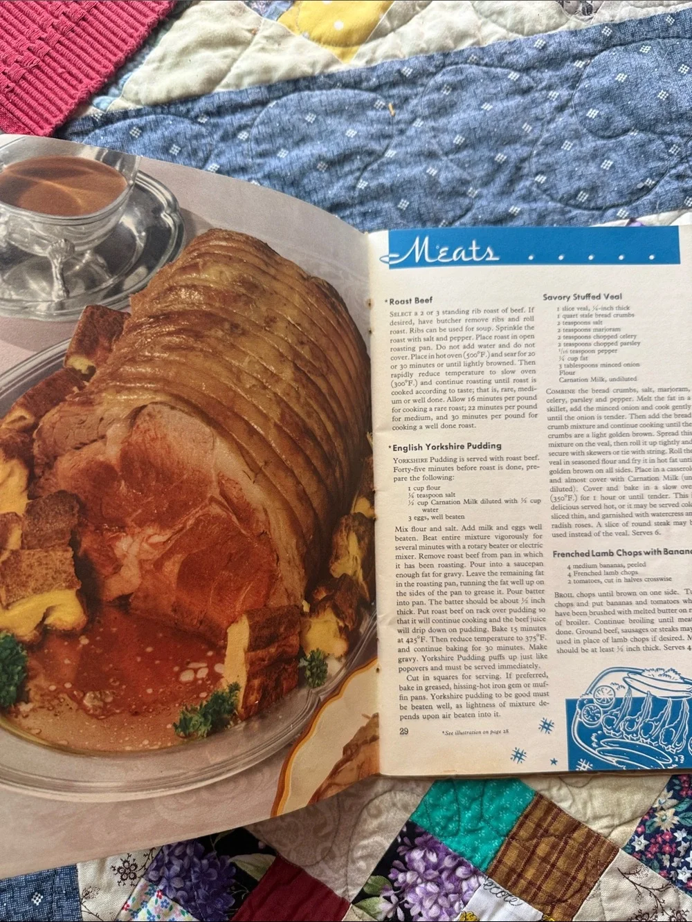 Vintage 1938 Carnation Cook Book Mary Blake 3rd Edition Illustrated Recipes